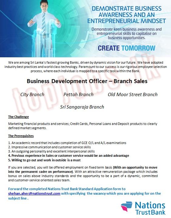 business-development-officer-nations-trust-bank-vacancies-gazette-lk